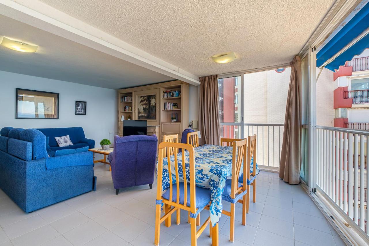 Apartamento En Benidorm A 1A Linea Del Mar Zewnętrze zdjęcie